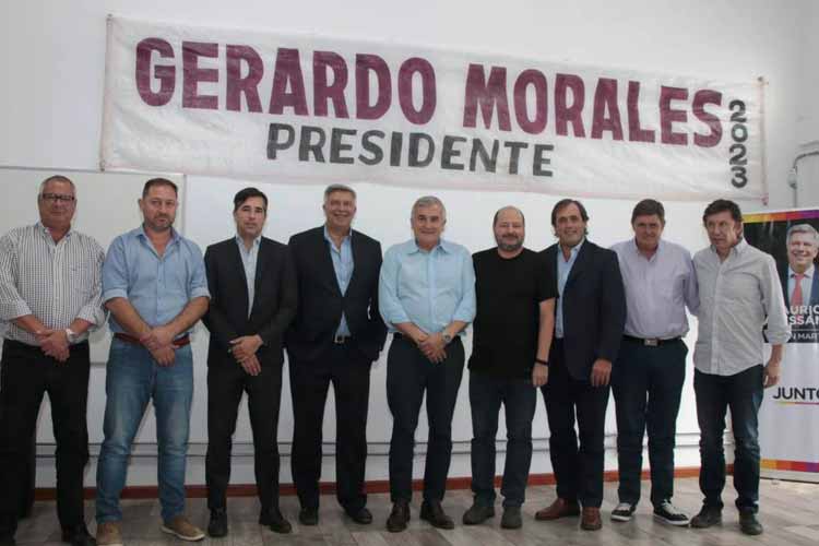 Gerardo Morales visitó San Martín para apoyar la candidatura de Mauricio D´Alessandro