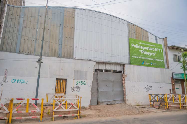 Avanza la construcción del nuevo Polideportivo N°11 “Piñeyro” en San Fernando