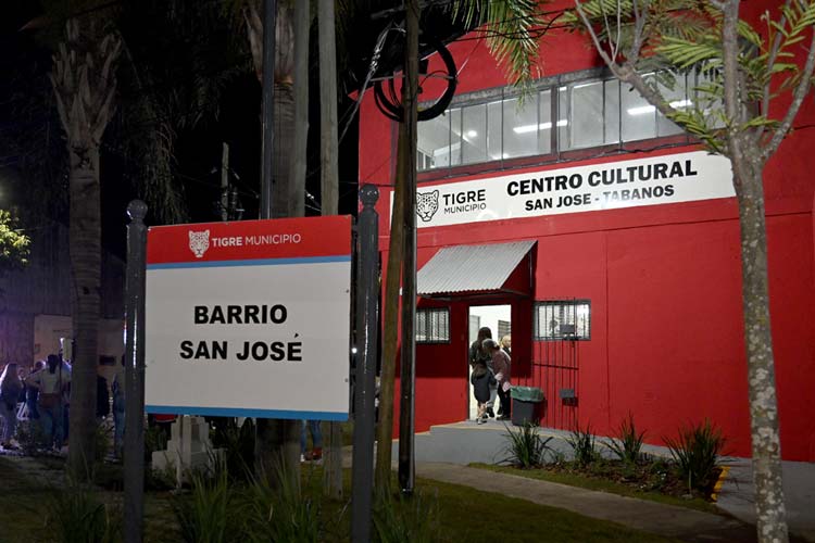 Tigre abre el Centro Cultural San José - Tábanos con más de 30 talleres para la comunidad