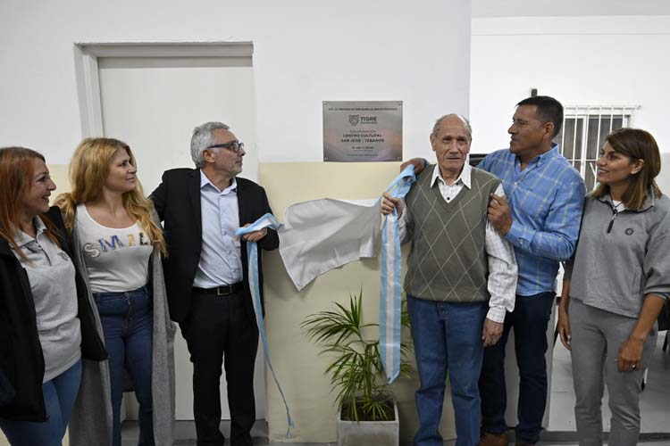 Tigre abre el Centro Cultural San José - Tábanos 