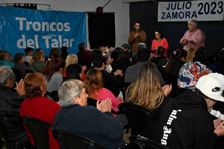 Organizaciones de Troncos del Talar apoyan la candidatura de Julio Zamora como intendente de Tigre