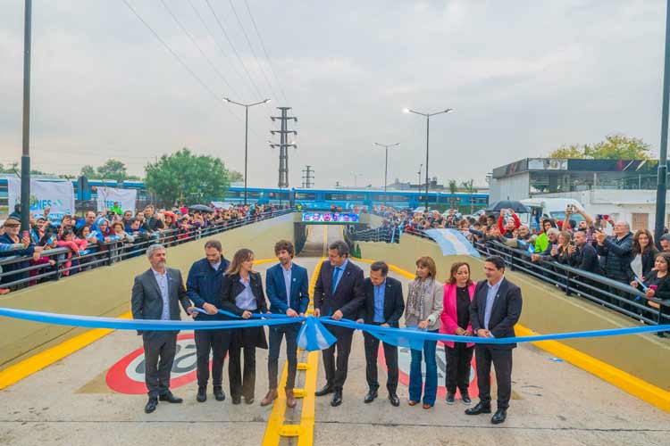 San Fernando inauguró el Túnel de Sobremonte - Campeones del Mundo