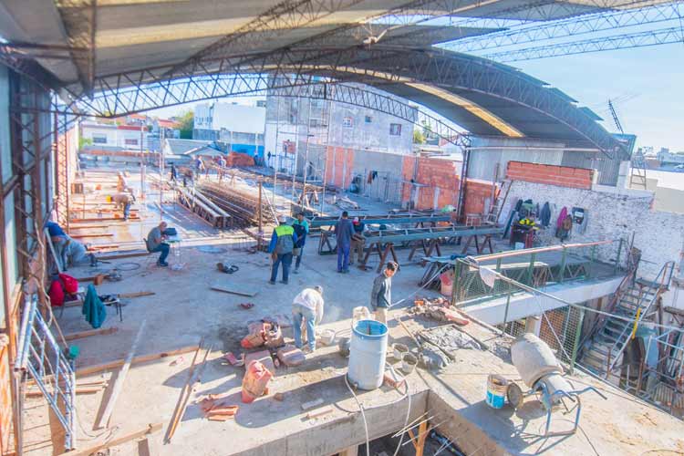  Avanza la construcción del Polideportivo N°11 y el Centro de Rehabilitación en Virreyes