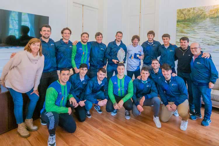 Juan Andreotti celebró el éxito de San Fernando Handball en el torneo Panamericano de Clubes