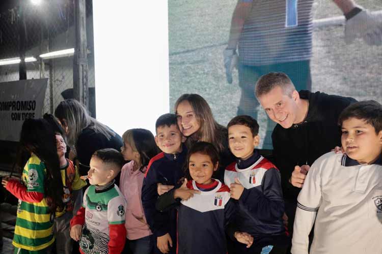 Malena Gaslmarini y Samyn Ducó en el club AFUT Malena Gaslmarini y Samyn Ducó en el club AFUT