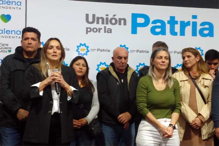 Malena Galmarini presentó su lista de pre candidatos a concejales en Tigre 