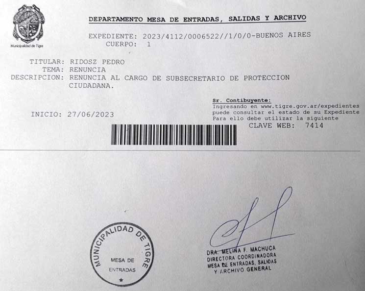 Renuncias masivas de funcionarios clave desencadenan una profunda crisis en el municipio de Tigre, Renuncias masivas de funcionarios clave desencadenan una profunda crisis en el municipio de Tigre,