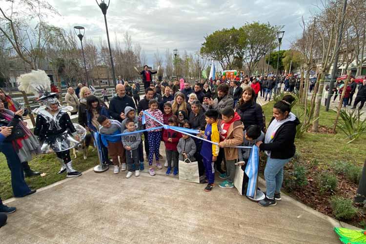 San Fernando inauguró el nuevo “Paseo del Canal”, un espacio verde emblemático en el distrito