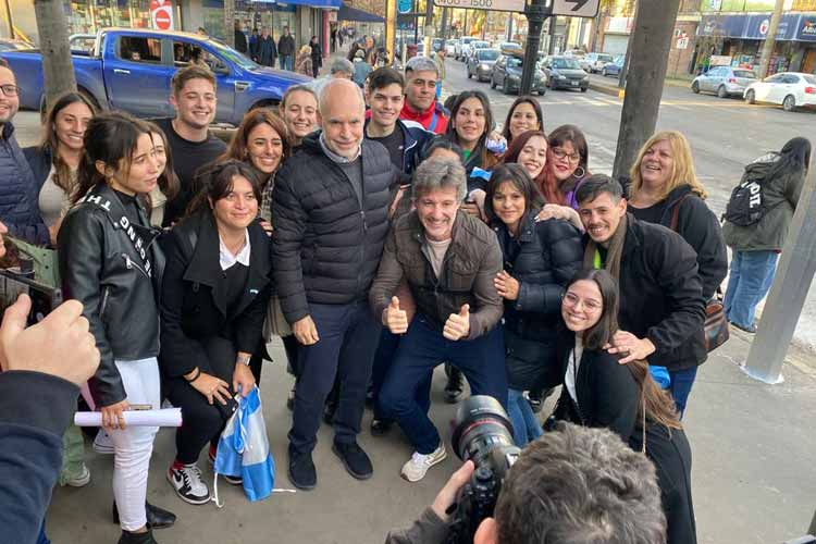 Larreta, Santilli y Cernadas recorrieron Don Torcuato y prometen cambios en seguridad y educación