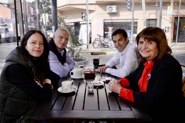 Patricia Bullrich se reunió en Vicente López con Soledad Martínez y Ramón Lanús