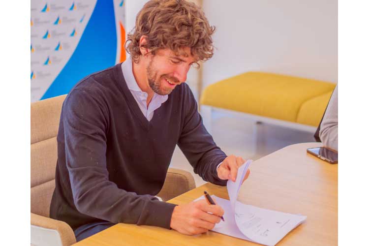 Juan Andreotti firmó el fideicomiso del Parque Industrial de San Fernando