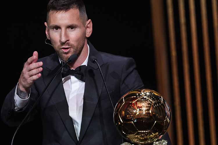 Messi dedicó su octavo Balón de Oro al Seleccionado Argentino en un mensaje emotivo