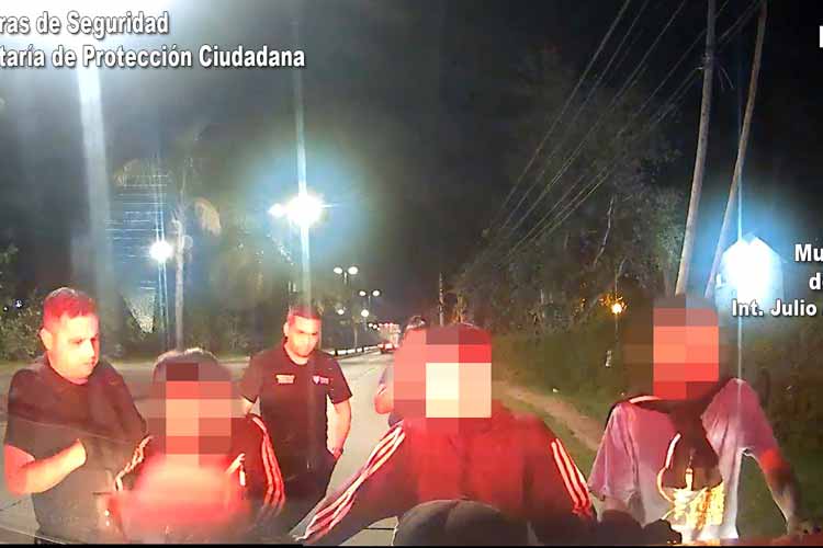 El COT detuvo a tres jóvenes que robaron una moto en Benavídez