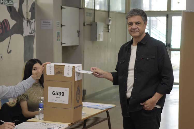 Jorge Macri y Larreta felicitaron a Milei por los resultados electorales