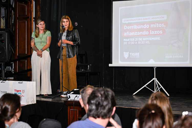 Tigre organizó un conversatorio en el Museo Reconquista, abordando la adopción de niños, niñas y adolescentes