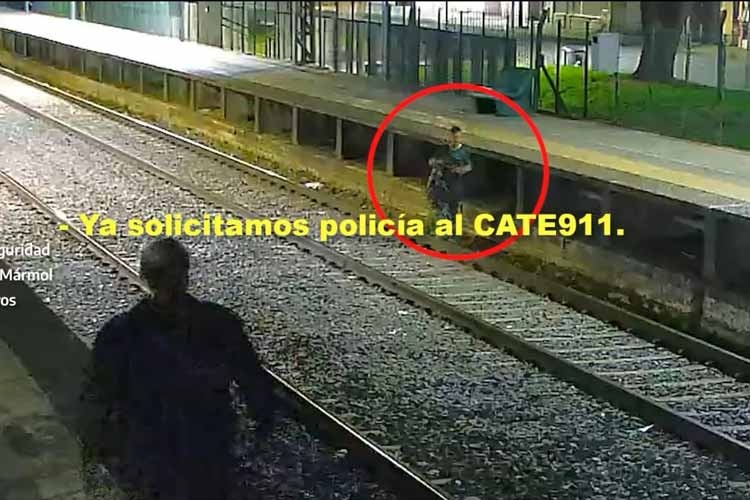Seguridad Ferroviaria: Detienen a Ladrón de Cables en Estación José Mármol