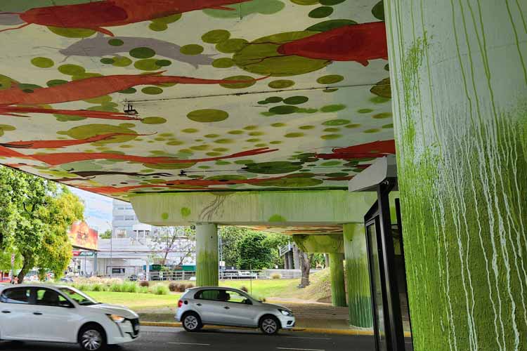 Los muros de Vicente López continúan cobrando vida mediante Vivi Arte