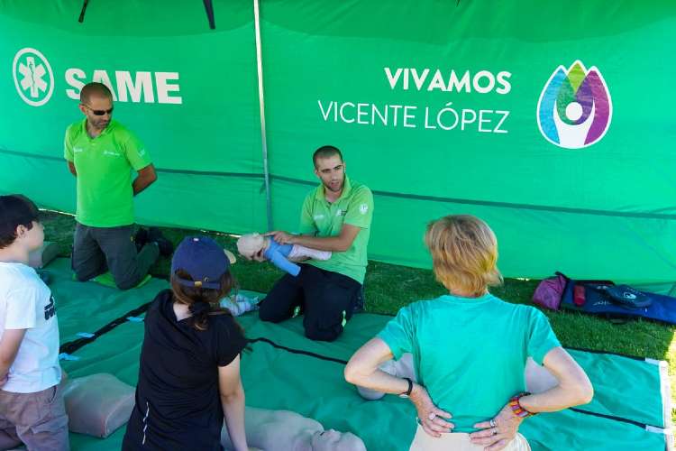 Aprender a salvar vidas: capacitación gratuita de RCP en Vicente López