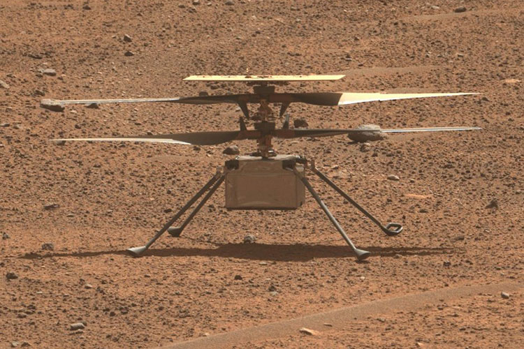 Concluyó la misión del helicóptero de la NASA en Marte.
