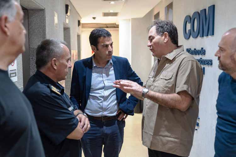 Ramón Lanús recibió en San Isidro al ministro de Seguridad de la Provincia Ramón Lanús recibió en San Isidro al ministro de Seguridad de la Provincia