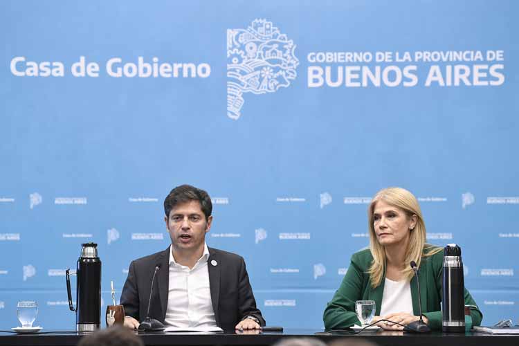 Kicillof y Magario Kicillof y Magario