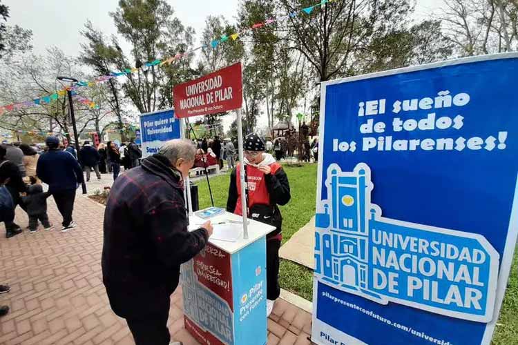 La justicia ordenó suspender la revisión de la creación de la Universidad Nacional de Pilar