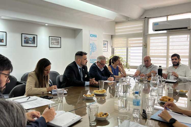Comenzó a funcionar la mesa de trabajo conjunta de IOMA y Diputados