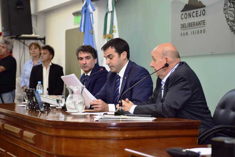 Ramón Lanús inauguró las sesiones del HCD de San Isidro