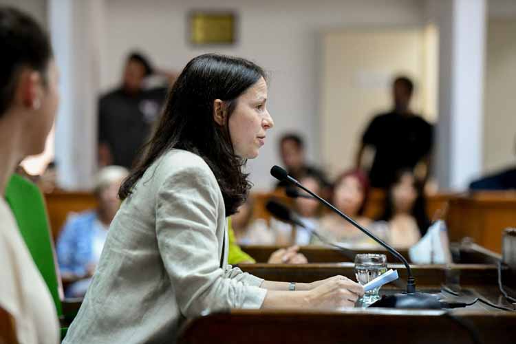 Soledad Martínes en el HCD de Vicente López Soledad Martínes en el HCD de Vicente López