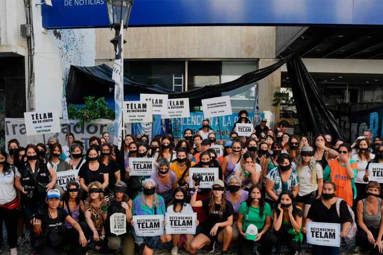 Los trabajadores de Télam rechazan el plan de retiros voluntarios propuesto por el gobierno de Milei