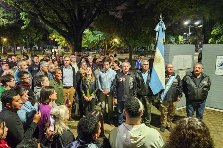 San Isidro rindió homenaje a los héroes de Malvinas en el 42 aniversario de la gesta