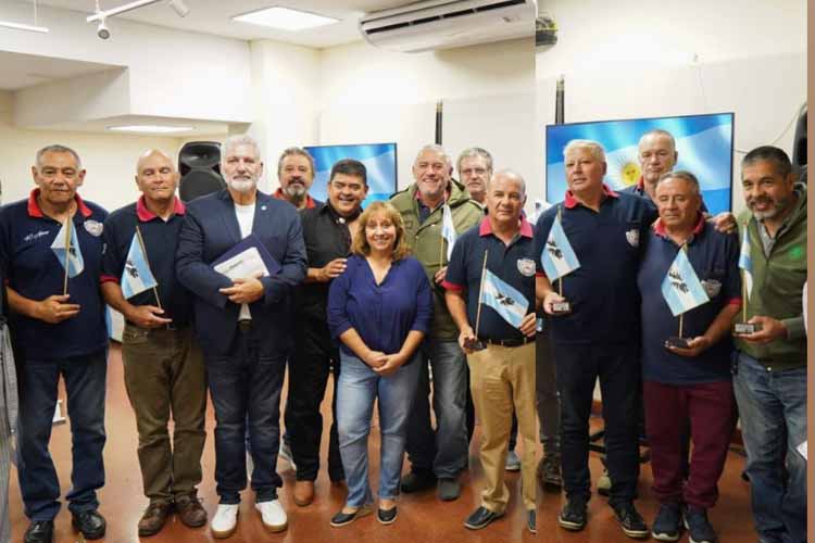 El Concejo Deliberante de Tigre inaugura mural en honor a los veteranos de Malvinas