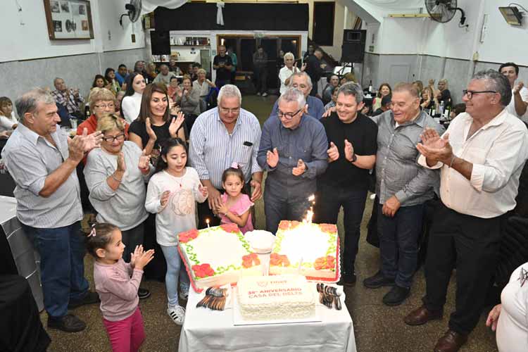 Club Casa del Delta conmemoró sus 38 años en Tigre