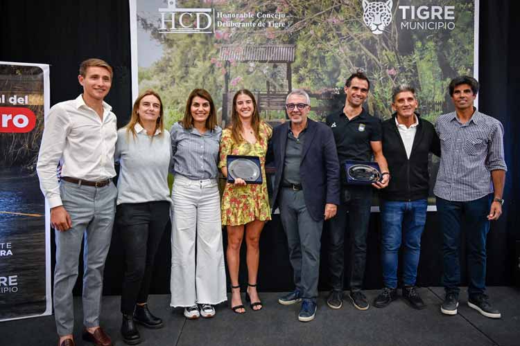 Tigre reconoció a sus deportistas en el Día Nacional del Remero