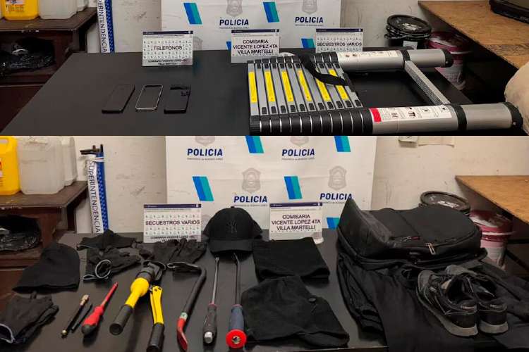 Entraderas a jubilados: seis detenidos en Vicente López tras operativos policiales. Entraderas a jubilados: seis detenidos en Vicente López tras operativos policiales.