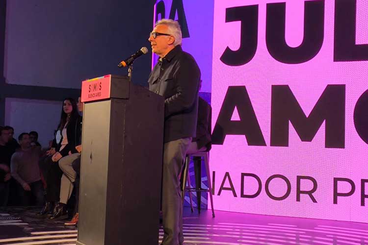 Julio Zamora lanzó su candidatura a senador bonaerense con fuertes críticas al kirchnerismo y a Milei Julio Zamora lanzó su candidatura a senador bonaerense con fuertes críticas al kirchnerismo y a Milei