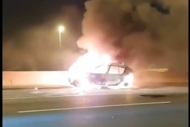 Choque en Panamericana: dos heridos y una caja con posible material radiactivo