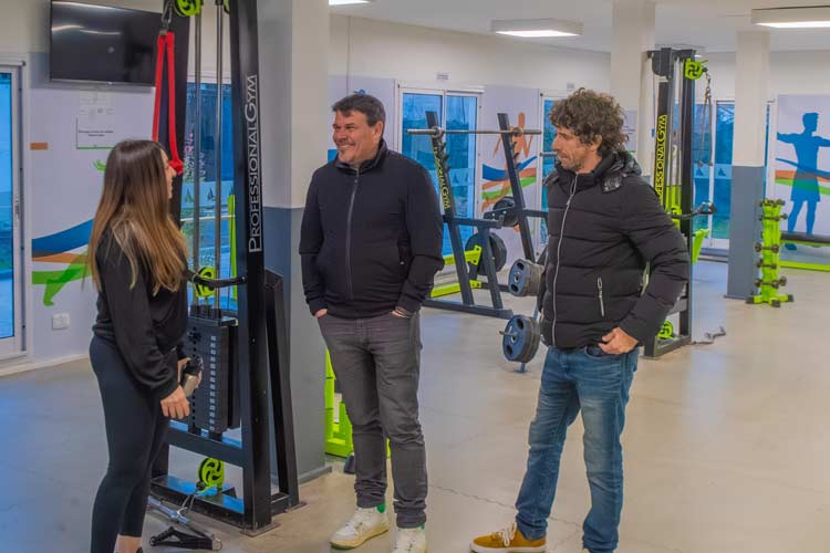 San Fernando amplió al doble el gimnasio de musculación del Polideportivo N°3 San Fernando amplió al doble el gimnasio de musculación del Polideportivo N°3