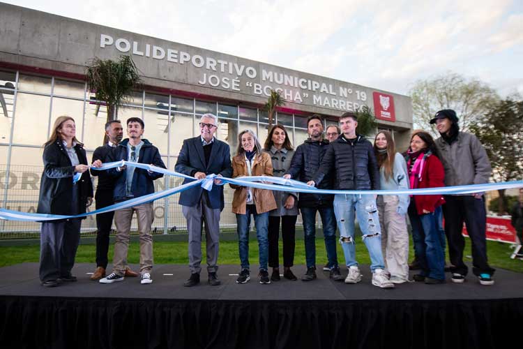 Así es el nuevo Polideportivo N° 19 que inaugura Julio Zamora en General Pacheco Así es el nuevo Polideportivo N° 19 que inaugura Julio Zamora en General Pacheco