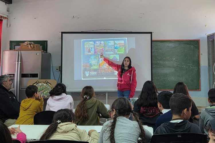 Niños y niñas de Don Torcuato participaron del programa Identidad Tigre en su escuela Niños y niñas de Don Torcuato participaron del programa Identidad Tigre en su escuela