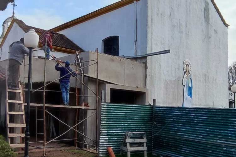 Invitan a colaborar con la obra de la nueva Capilla de Adoración en Tigre