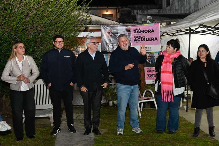 Zamora apuntó contra Provincia y Nación en San Fernando Zamora apuntó contra Provincia y Nación en San Fernando