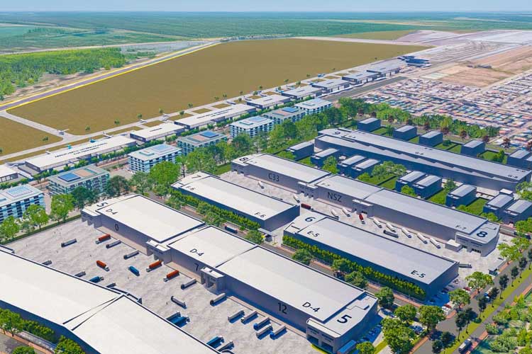 Con movimiento de suelos, avanza el Parque Industrial de San Fernando para 130 PyMEs