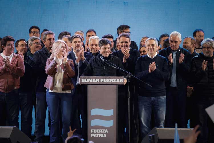 Axel Kicillof celebró el triunfo en provincia de Buenos Aires: “Este es un triunfo de los bonaerenses para todo el país”