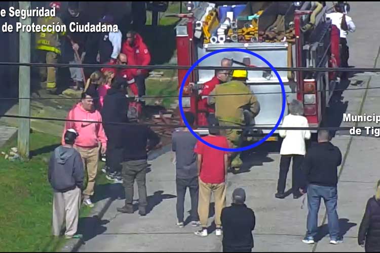 Rincón de Milberg: un incendio en una vivienda dejó a dos personas hospitalizadas