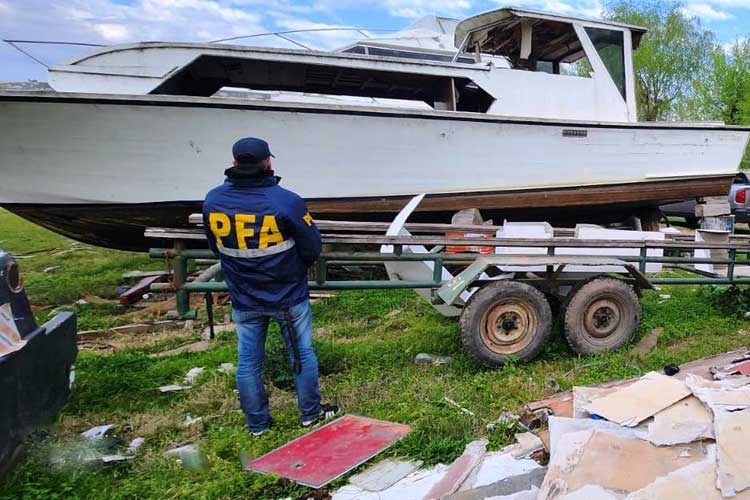 Allanamientos en el Delta: cae un clan que distribuía cocaína en lanchas