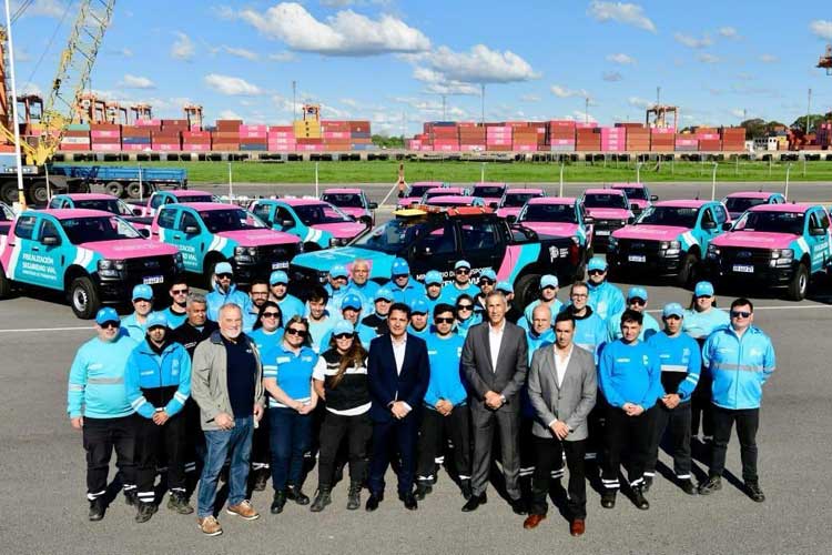 Cámaras, botón antipánico y control en vivo: así son las nuevas camionetas para la seguridad vial en provincia de Buenos Aires