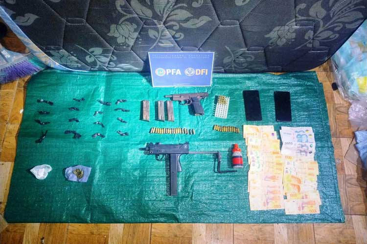 Desmantelaron un búnker de drogas en Pilar tras un operativo de la PFA Desmantelaron un búnker de drogas en Pilar tras un operativo de la PFA