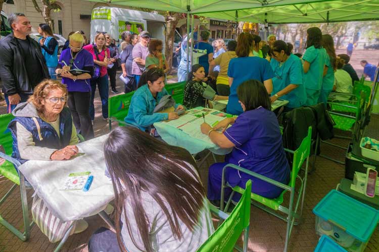 San Fernando celebró el Día del Corazón con controles gratuitos y promoción de hábitos saludables