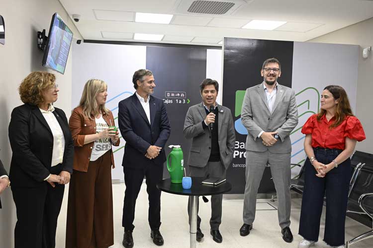 Axel Kicillof inauguró una nueva sucursal del Banco Provincia en el Parque Industrial de Pilar Axel Kicillof inauguró una nueva sucursal del Banco Provincia en el Parque Industrial de Pilar
